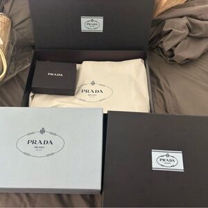 Prada Black Textured Box